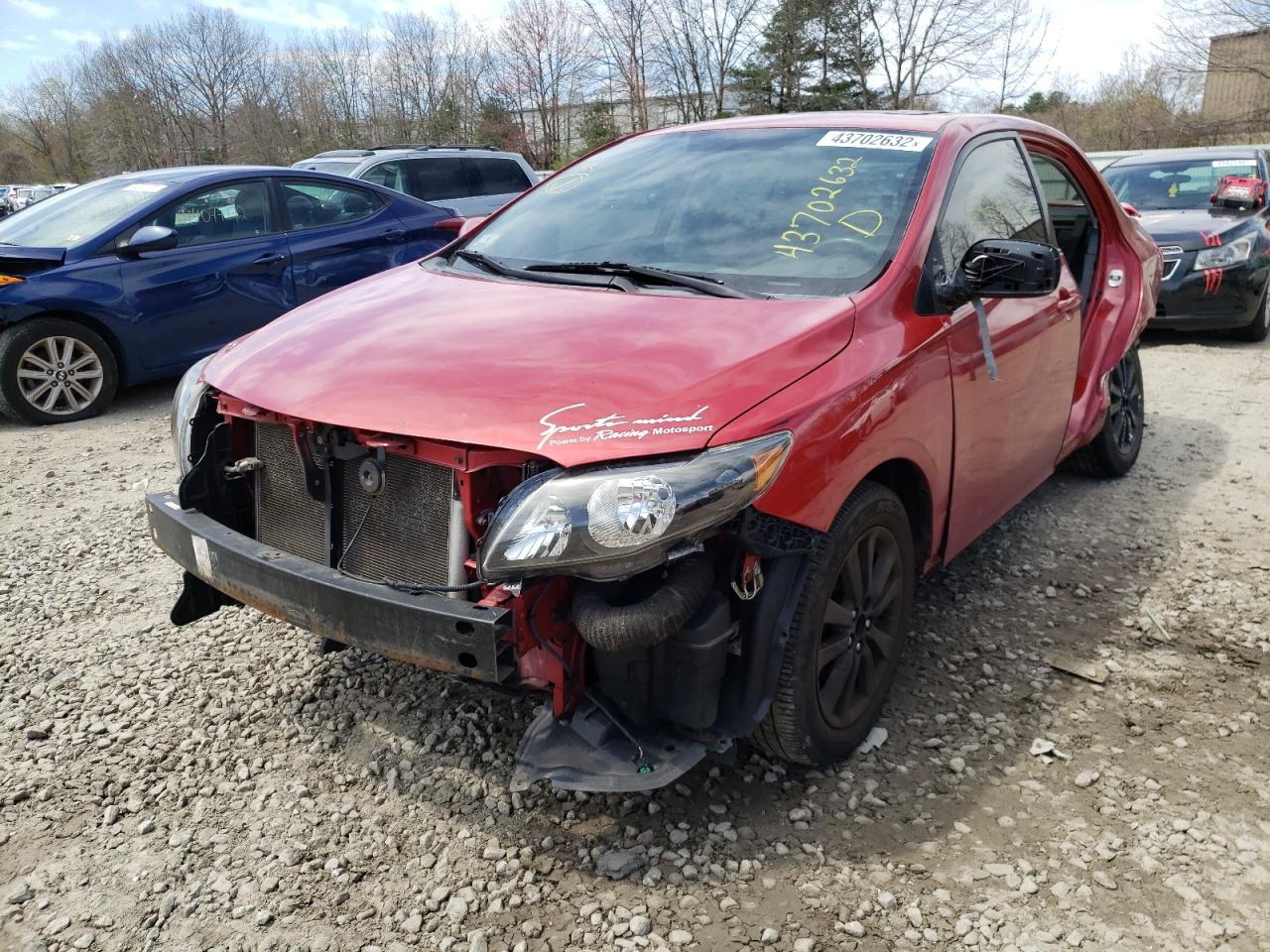 Photo 2 from auction – 2009 TOYOTA COROLLA BA with VIN 2T1BU40E49C052556