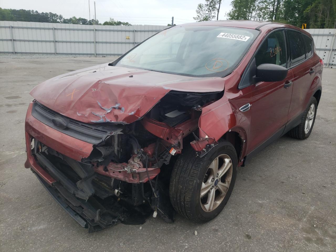 Photo 2 from auction – 2014 FORD ESCAPE S with VIN 1FMCU0F79EUE54913
