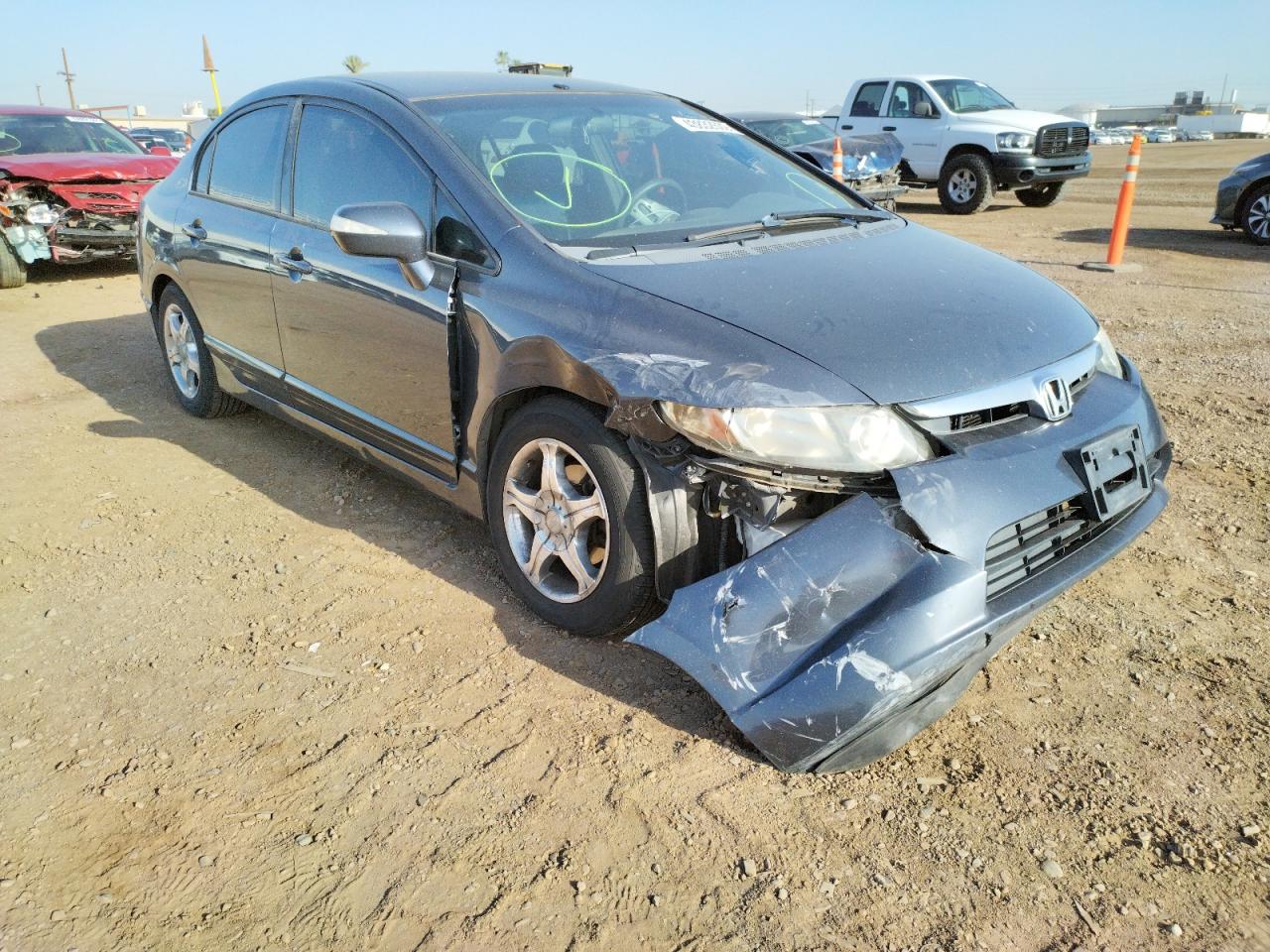 Photo 9 from auction – 2006 HONDA CIVIC HYBR with VIN JHMFA36216S013448