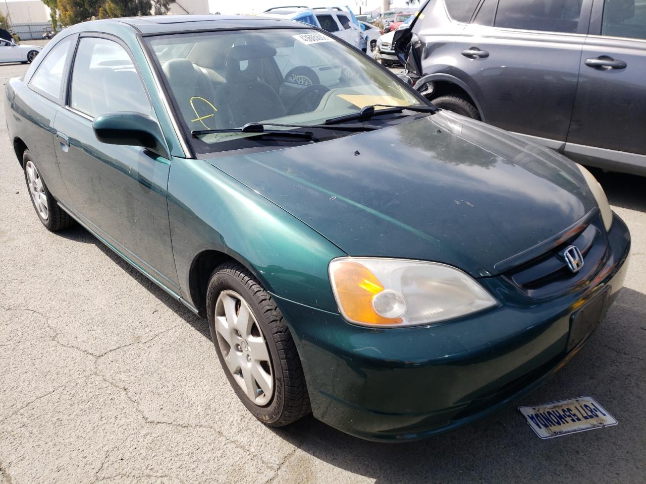 Photo 14 from auction – 2001 HONDA CIVIC SI with VIN 1HGEM22951L016150
