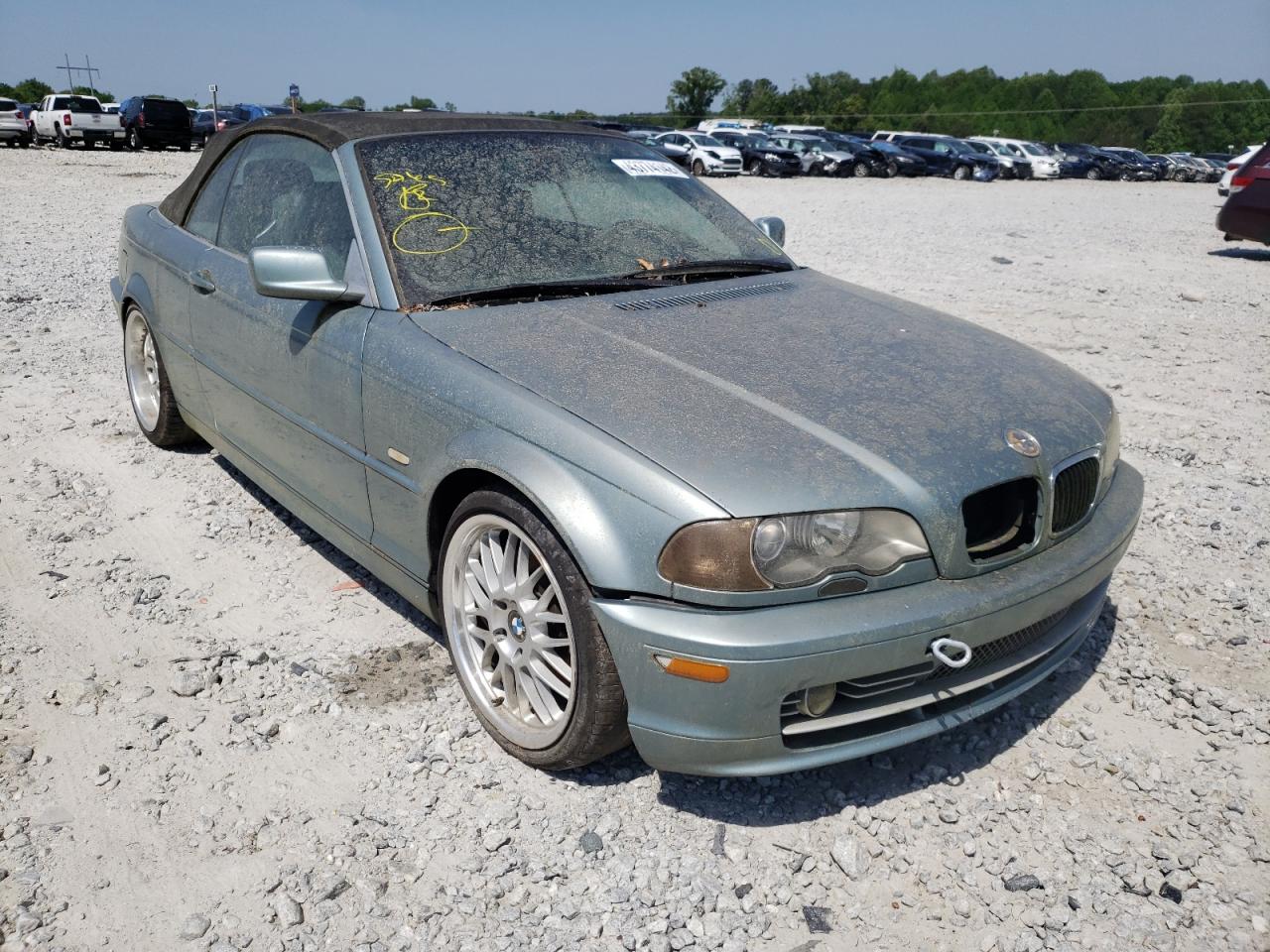 BMW 330 CI 2002 with VIN WBABS53482JU92415 - Photo from auction