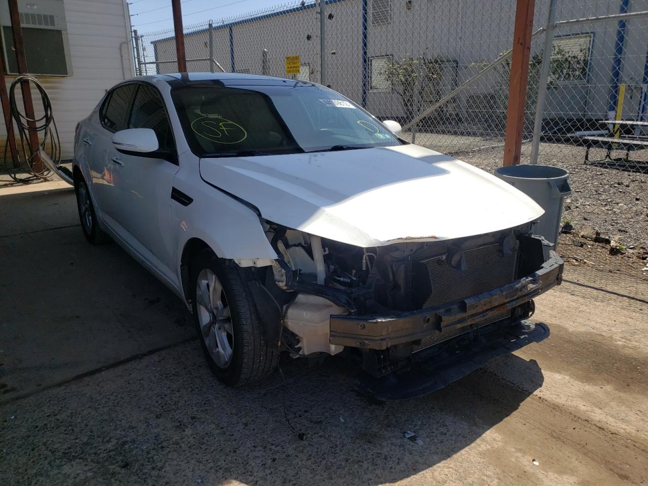KIA OPTIMA EX 2011 with VIN KNAGN4A70B5170820 - Photo from auction