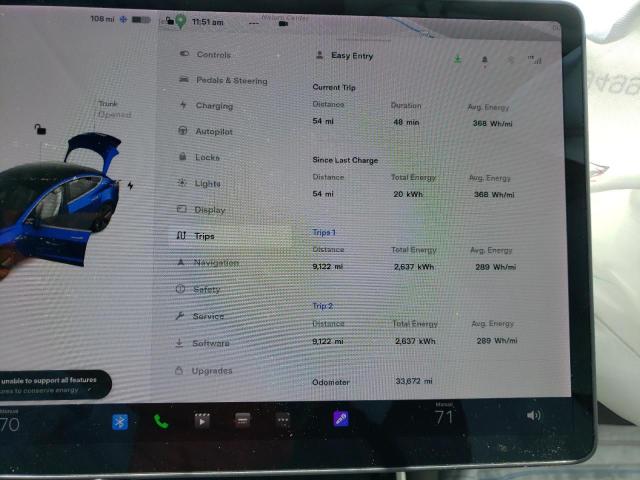 Photo 8 from auction – 2019 TESLA MODEL 3 with VIN 5YJ3E1EA0KF486142