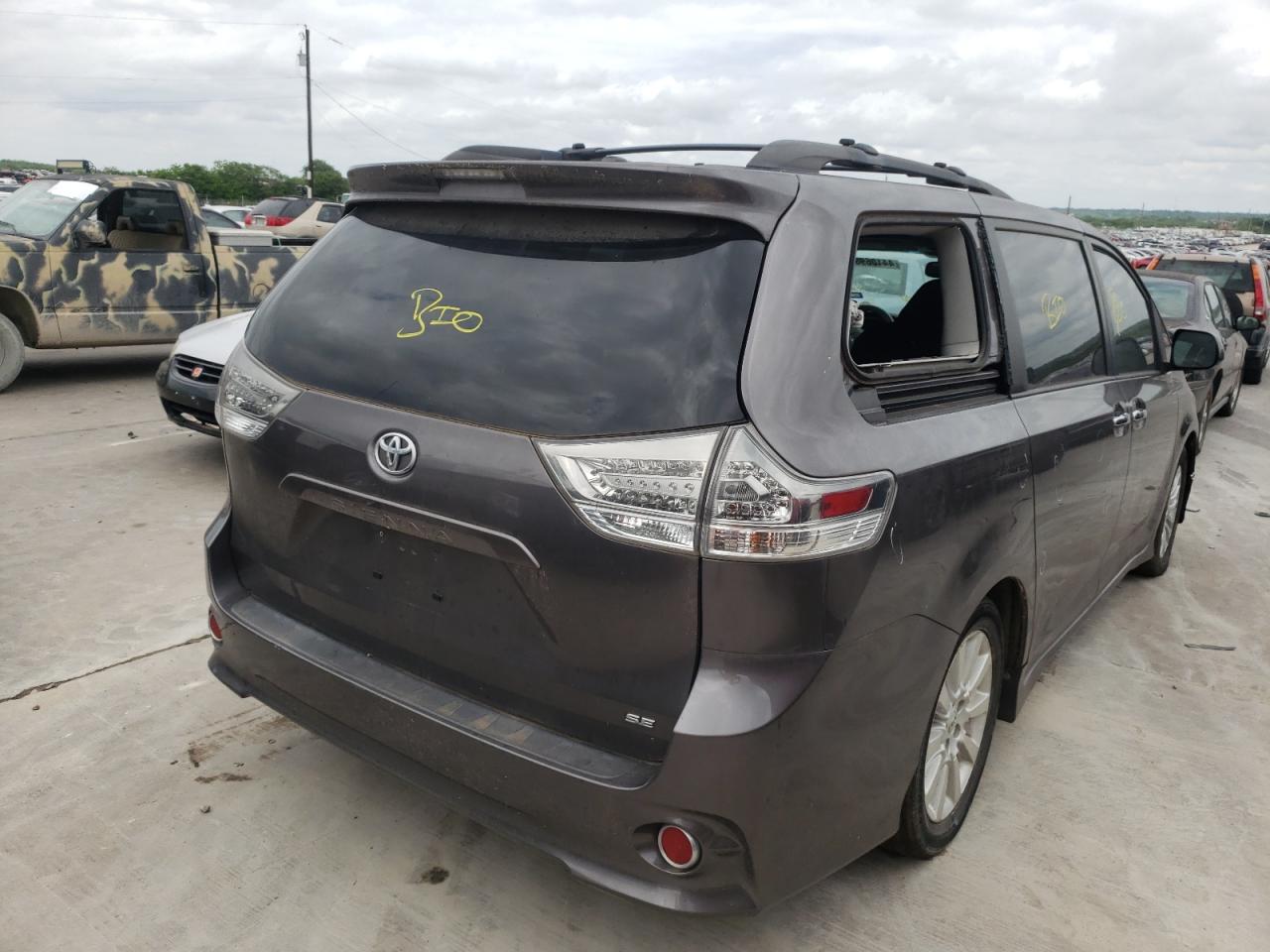 Photo 4 from auction – 2013 TOYOTA SIENNA SPO with VIN 5TDXK3DC2DS315898