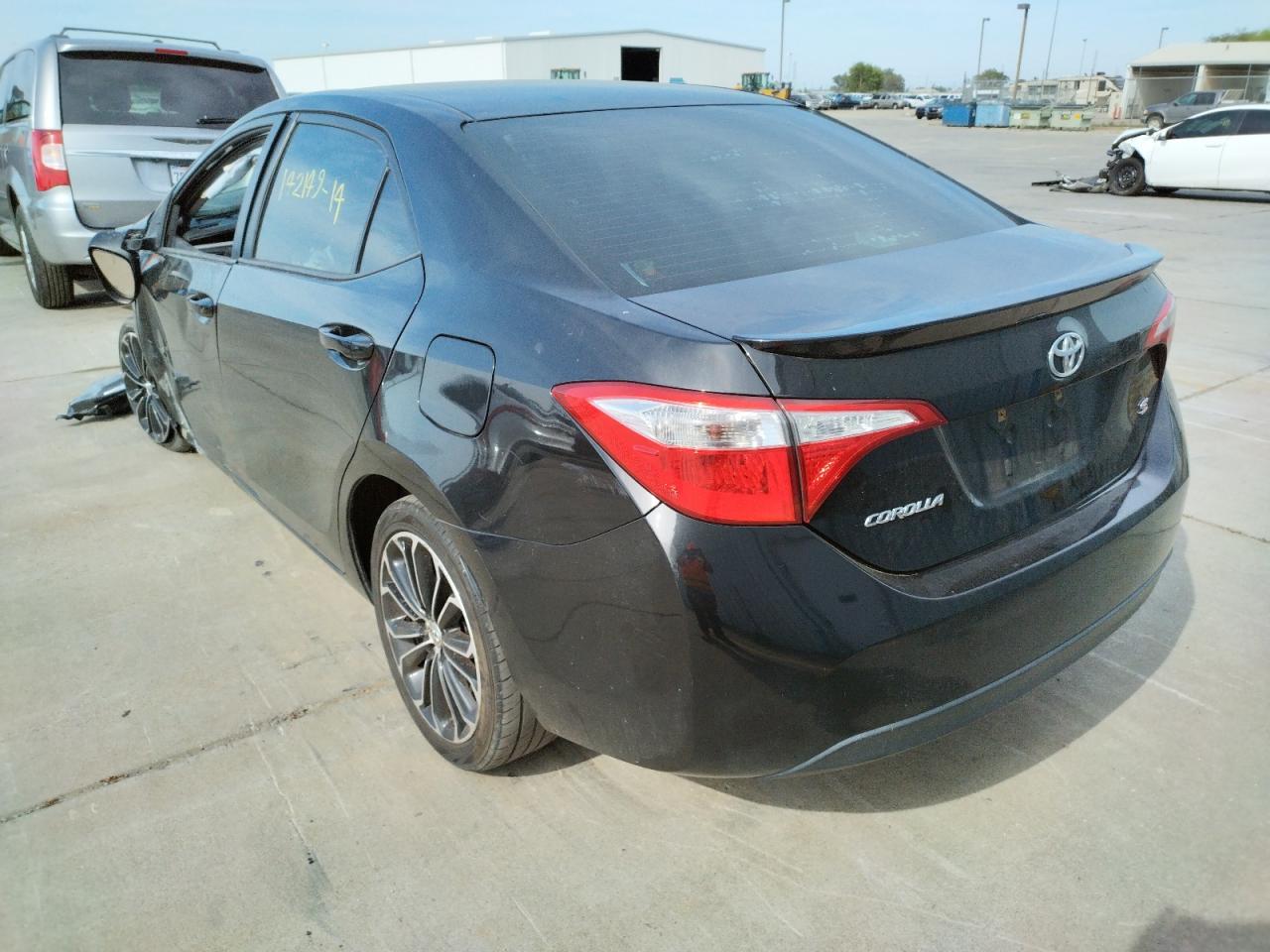 Photo 3 from auction – 2014 TOYOTA COROLLA L with VIN 2T1BURHE3EC065648