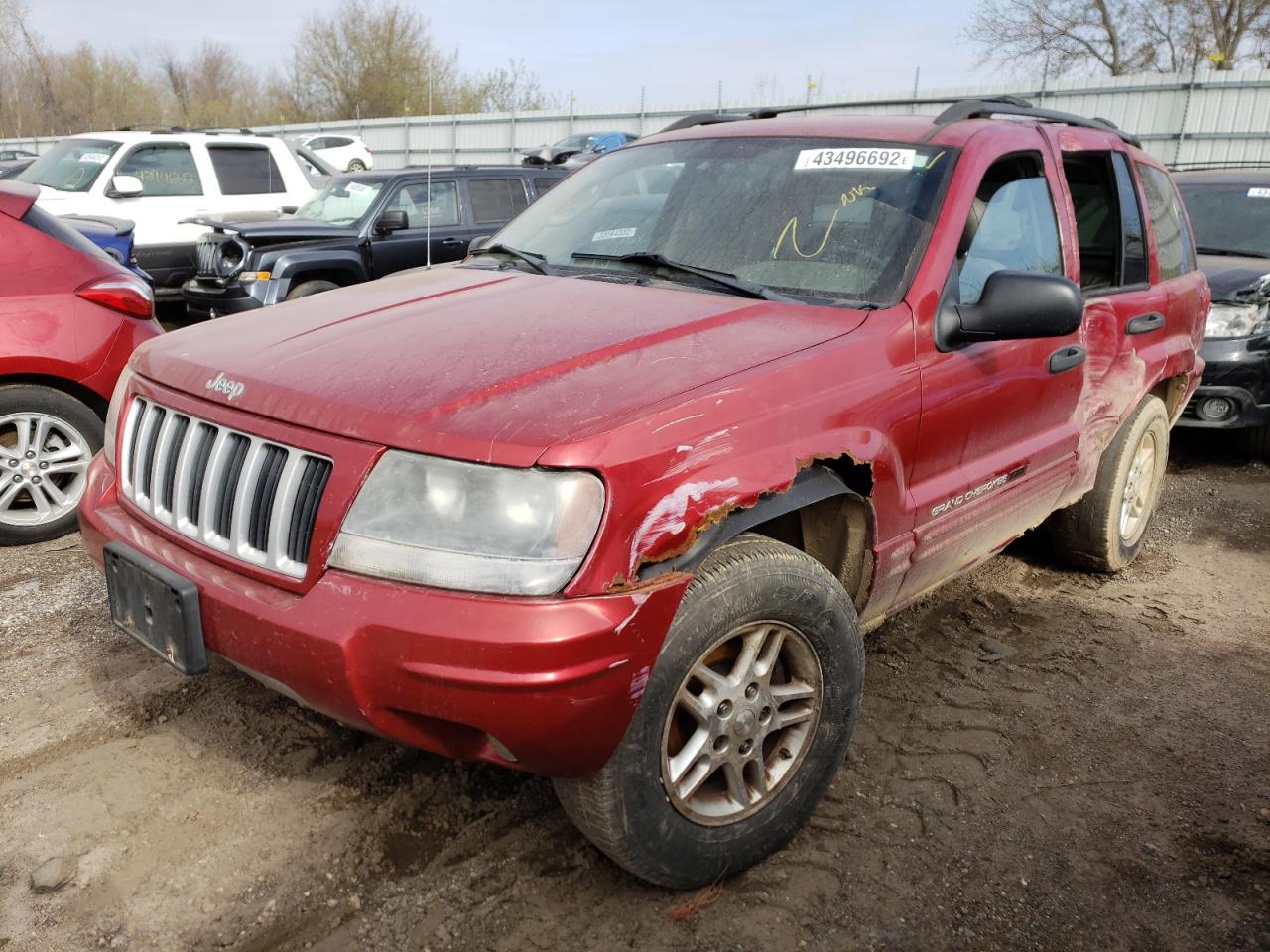 Photo 2 from auction – 2004 JEEP GRAND CHER with VIN 1J4GW48N54C168929