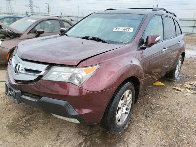Photo 2 from auction – 2007 ACURA MDX TECHNO with VIN 2HNYD28367H547470