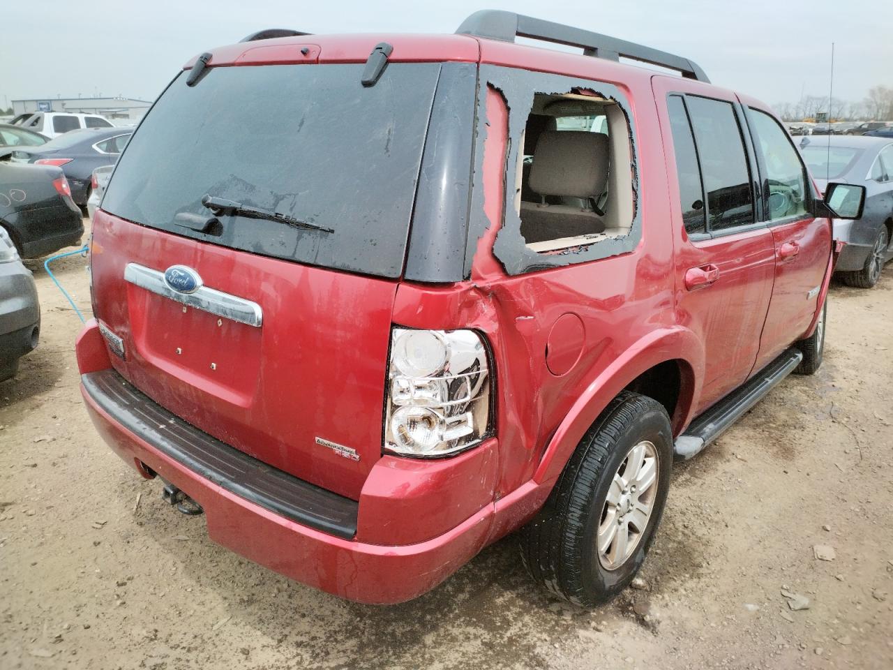 Photo 4 from auction – 2007 FORD EXPLORER X with VIN 1FMEU73E57UB74302
