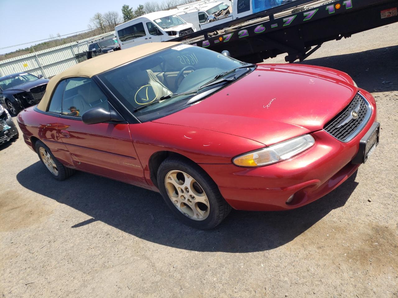 Photo 9 from auction – 2000 CHRYSLER SEBRING JX with VIN 3C3EL55H6YT227351