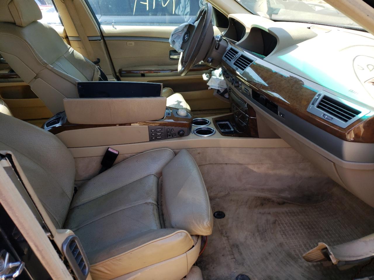 Photo 5 from auction – 2002 BMW 745 LI with VIN WBAGN63412DR06202