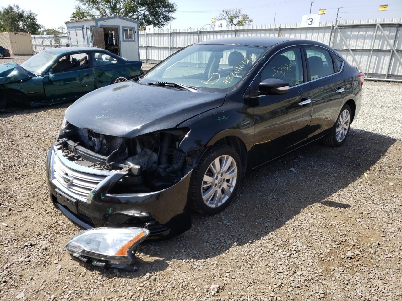 Photo 2 from auction – 2013 NISSAN SENTRA S with VIN 3N1AB7AP5DL697986