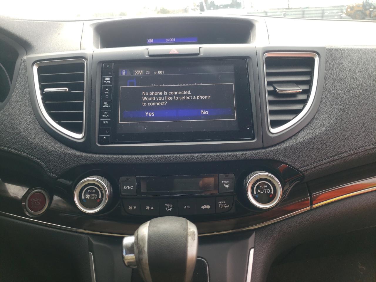 Photo 9 from auction – 2015 HONDA CR-V EXL with VIN 2HKRM4H78FH686322