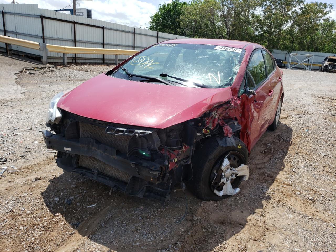 Photo 9 from auction – 2016 KIA FORTE LX with VIN KNAFK4A66G5615581