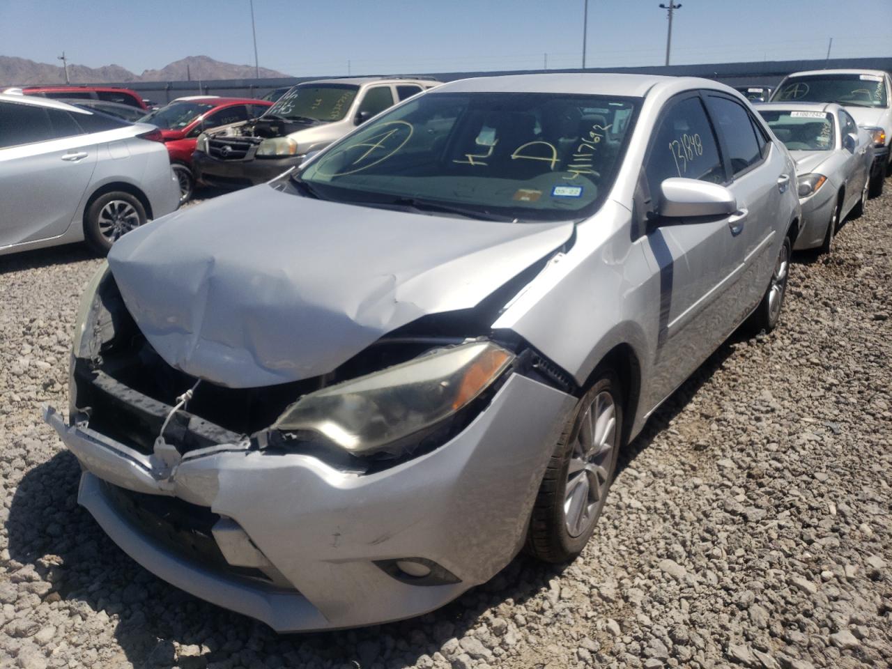 Photo 2 from auction – 2015 TOYOTA COROLLA L with VIN 5YFBURHE5FP289280