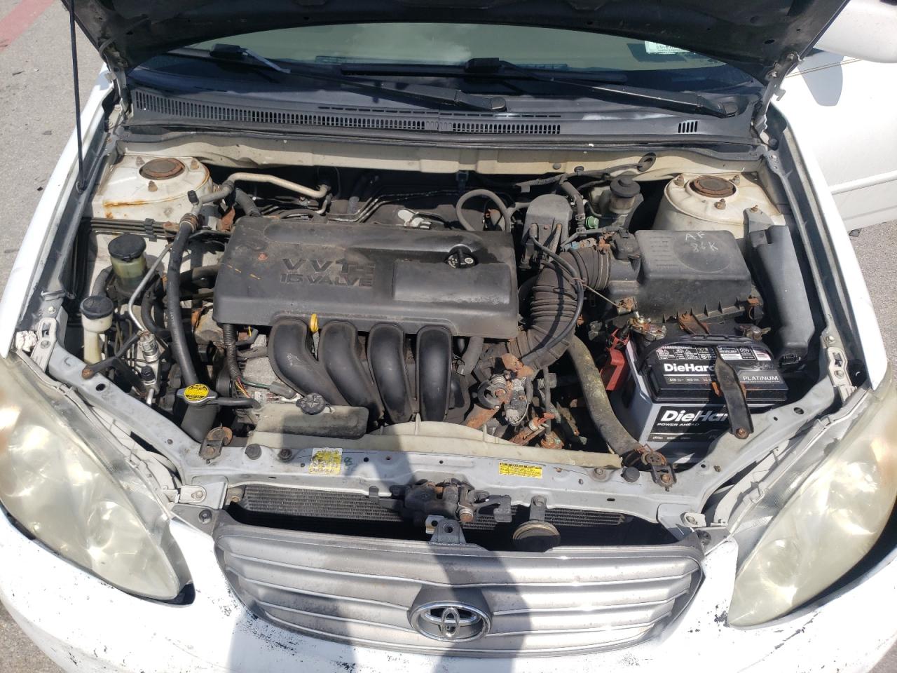 Photo 7 from auction – 2004 TOYOTA COROLLA CE with VIN 2T1BR38E34C170350