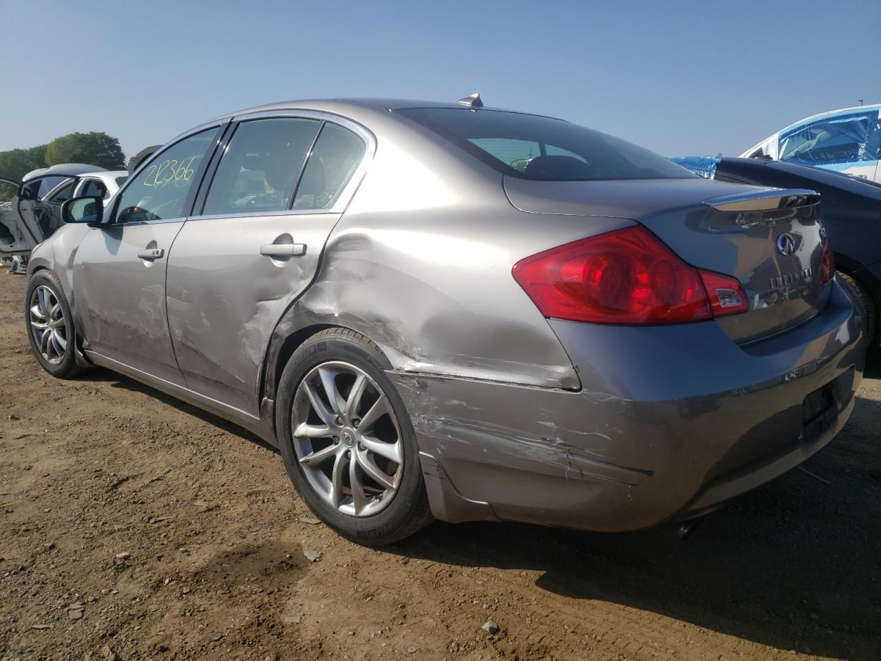 Photo 3 from auction – 2008 INFINITI G35 with VIN JNKBV61E78M217846
