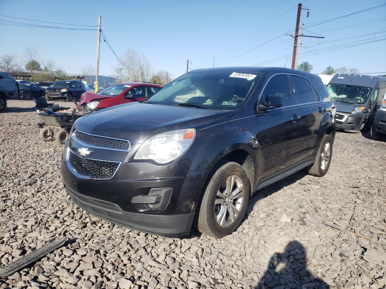 Photo 2 from auction – 2012 CHEVROLET EQUINOX LS with VIN 2GNALBEK3C1264475