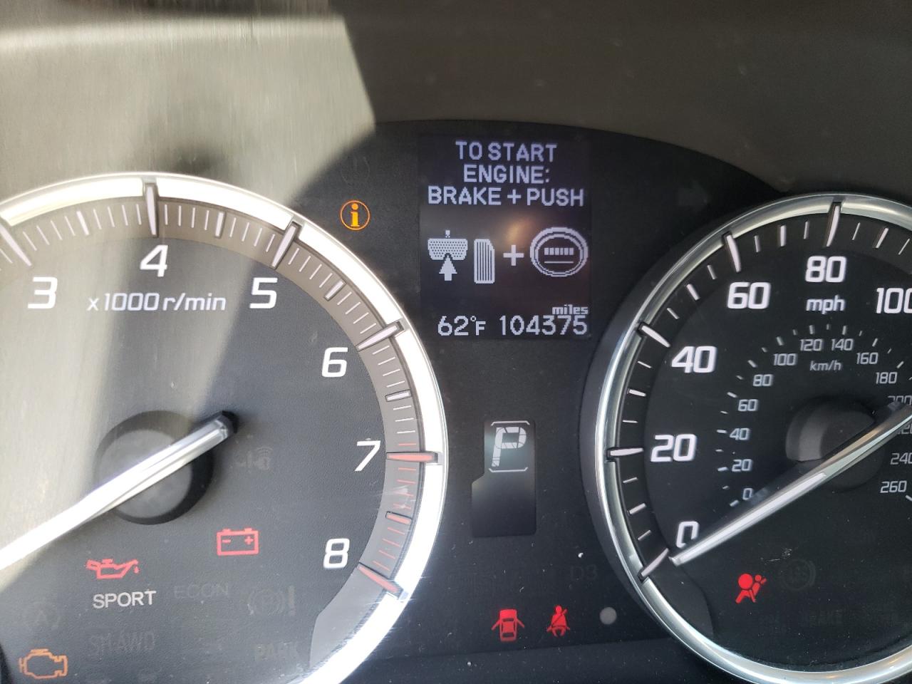Zdjęcie 8 z aukcji – 2015 ACURA TLX z VIN 19UUB1F39FA021209