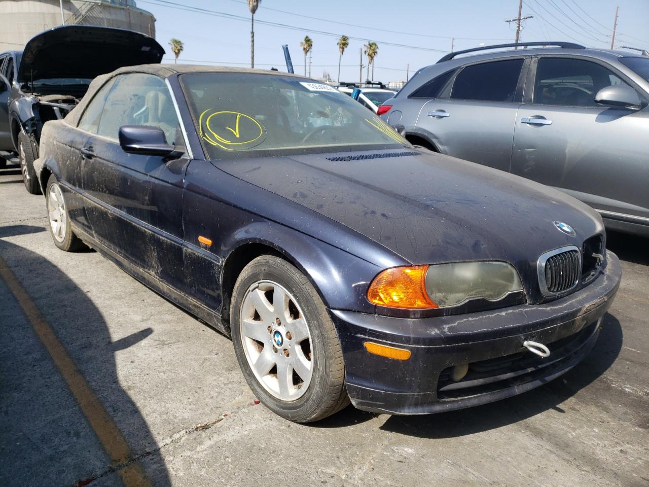 BMW 325 CI 2001 with VIN WBABS33421JY40261 - Photo from auction