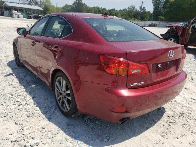 Photo 3 from auction – 2007 LEXUS IS 250 with VIN JTHBK262372038164