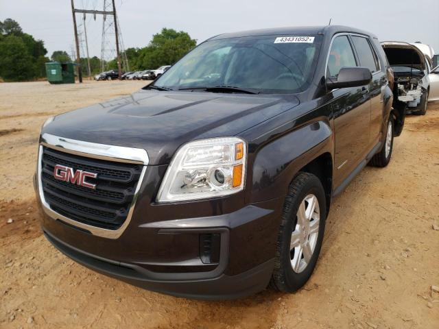 Photo 2 from auction – 2016 GMC TERRAIN SL with VIN 2GKALMEK2G6278188