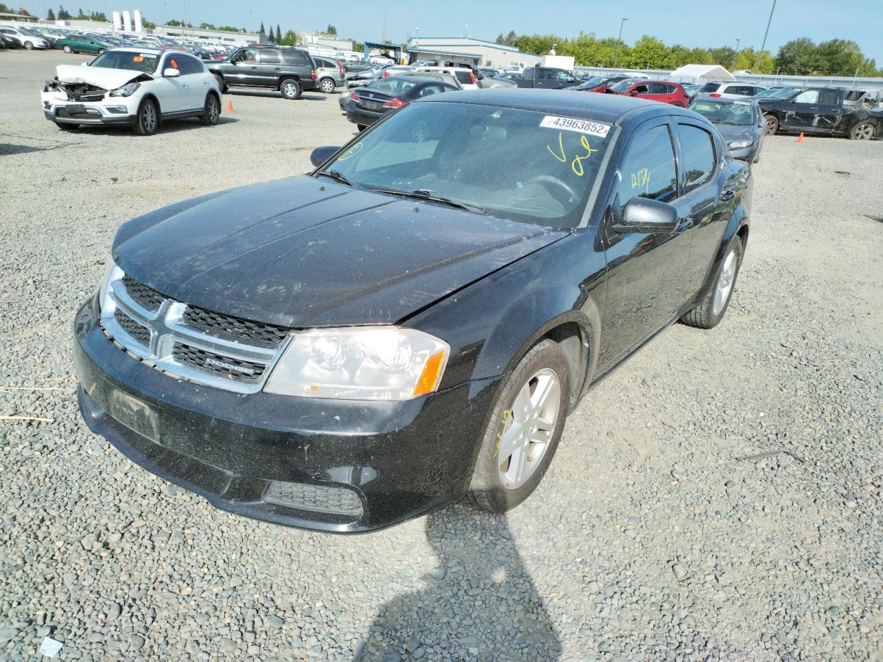 Фото 2 с аукциона – 2012 DODGE AVENGER SX с VIN 1C3CDZCB0CN142377