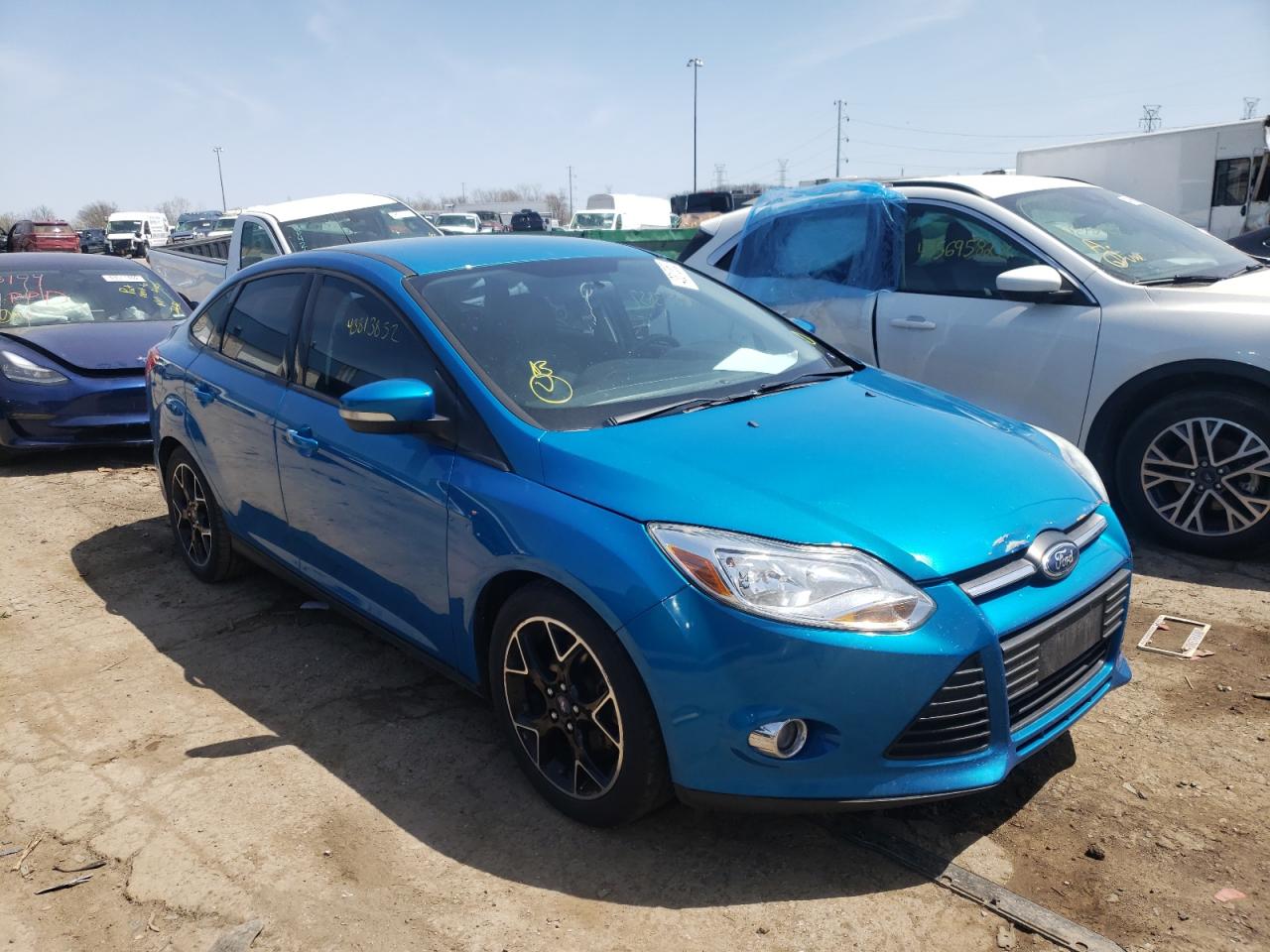 FORD FOCUS SE 2013 с VIN 1FADP3F27DL106351 - Фото с аукциона