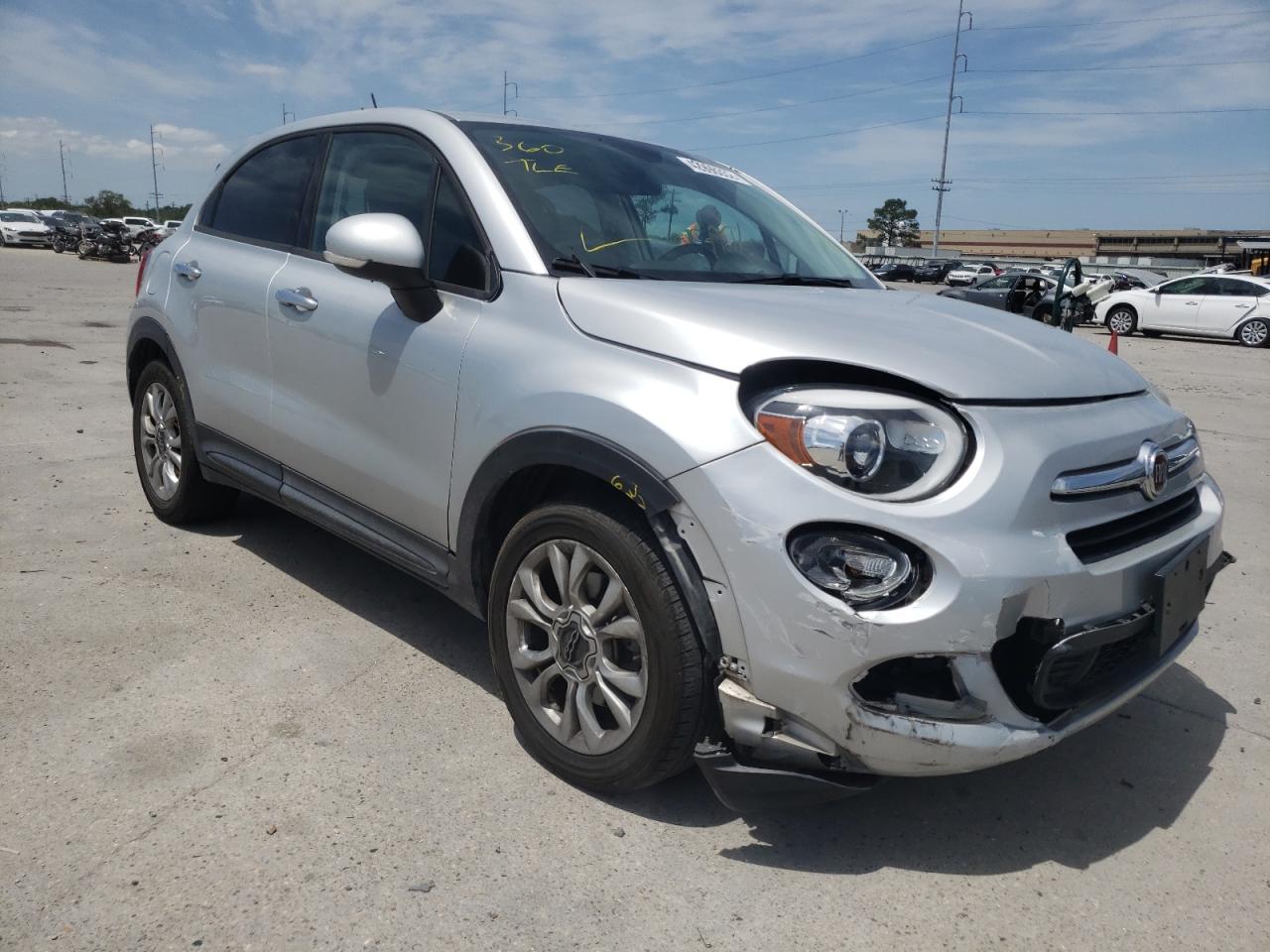 FIAT 500X EASY 2016 مع رقم تعريف المركبة ZFBCFXBT3GP379026 - صورة من المزاد