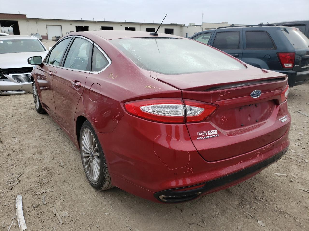Photo 3 from auction – 2014 FORD FUSION TIT with VIN 3FA6P0K92ER344718