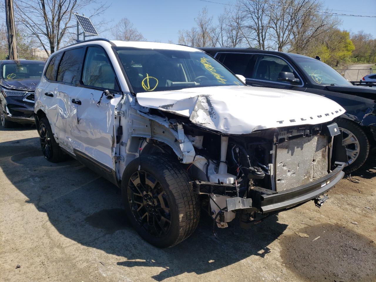 KIA TELLURIDE 2022 with VIN 5XYP3DHC2NG205915 - Photo from auction