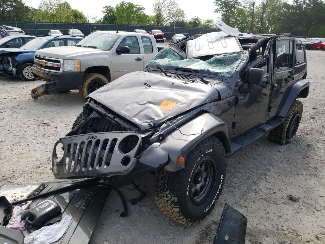 Photo 2 from auction – 2014 JEEP WRANGLER U with VIN 1C4HJWEG5EL218983
