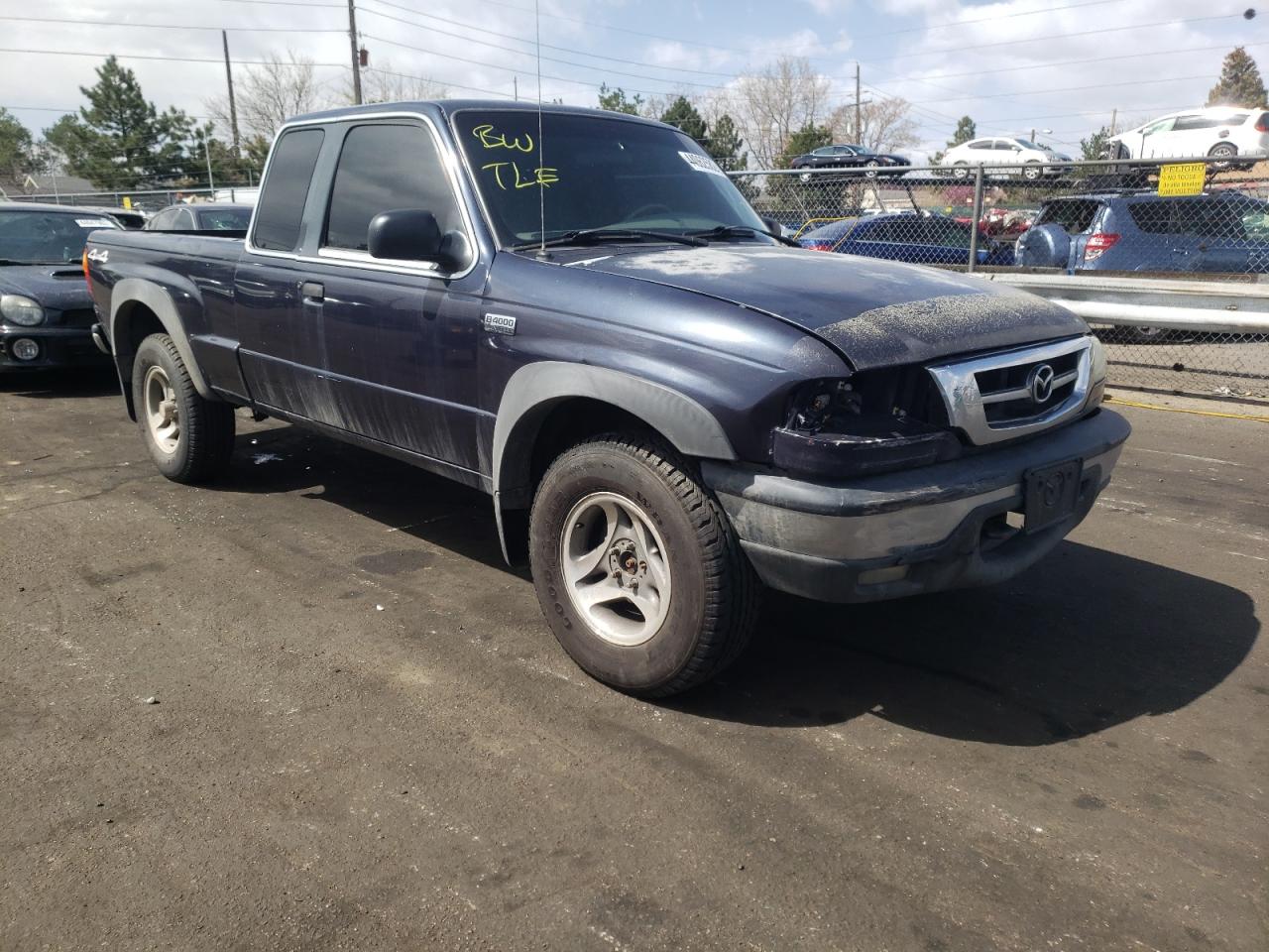 MAZDA B4000 2001 with VIN 4F4ZR17E91TM24868 - Photo from auction