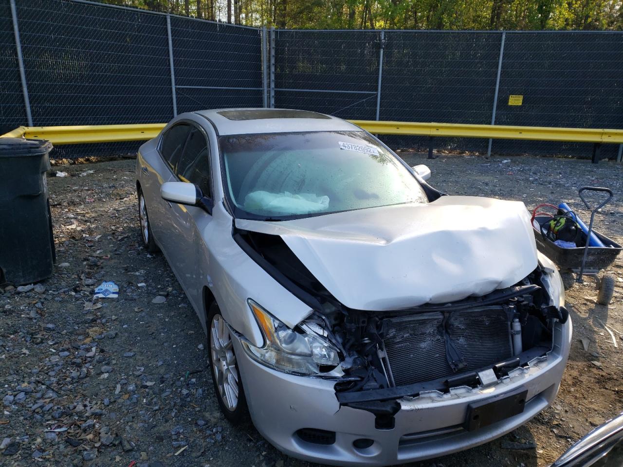 Photo 9 from auction – 2012 NISSAN MAXIMA S with VIN 1N4AA5AP9CC804168