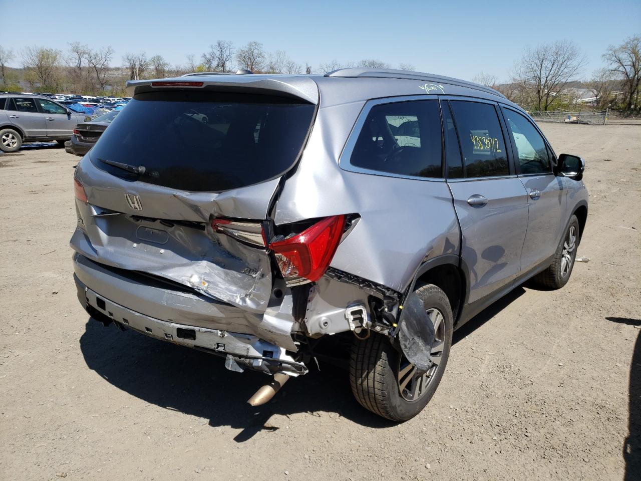 Photo 4 from auction – 2018 HONDA PILOT EX with VIN 5FNYF6H36JB029010
