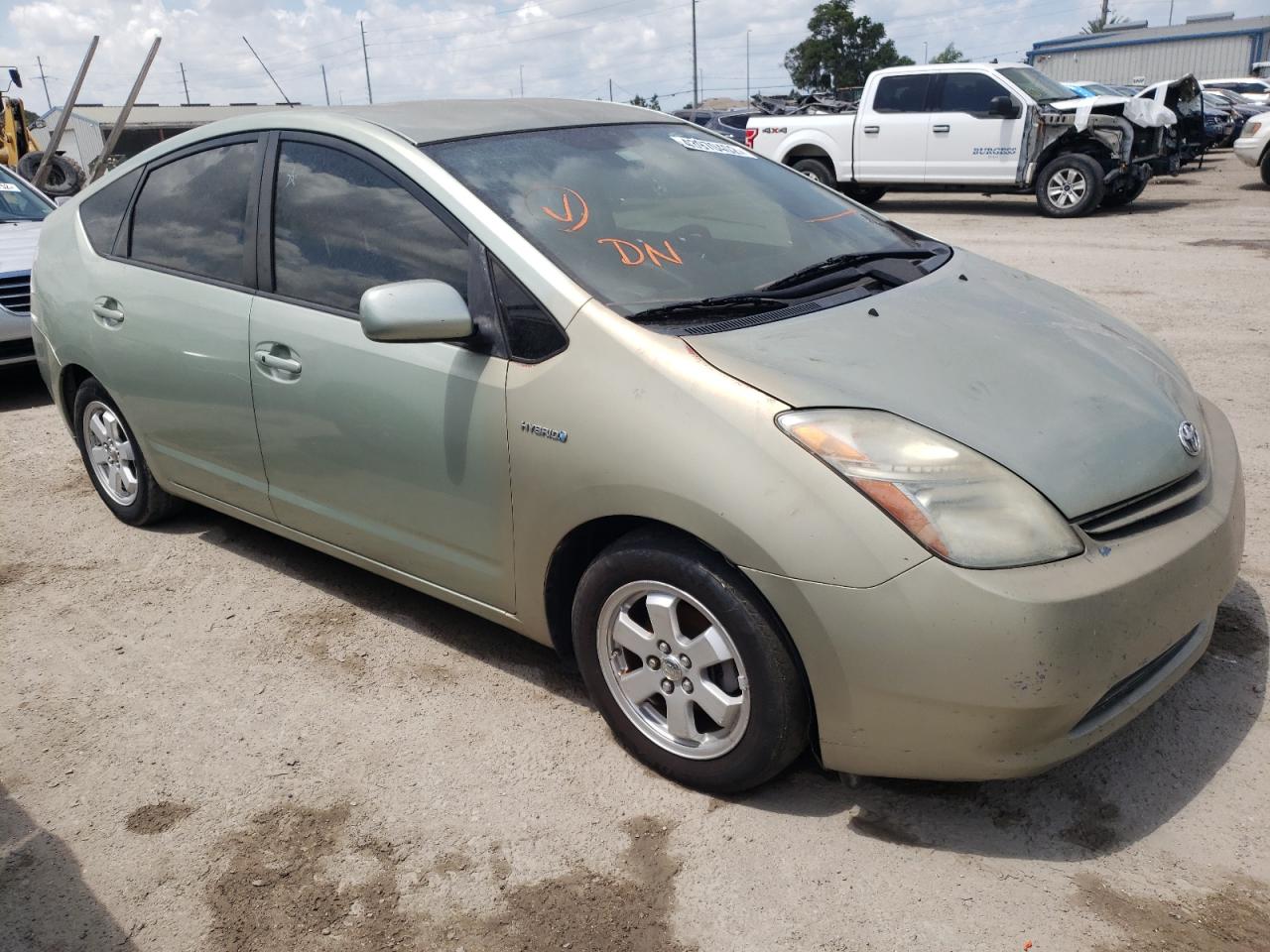 TOYOTA PRIUS 2007 with VIN JTDKB20U477683758 - Photo from auction