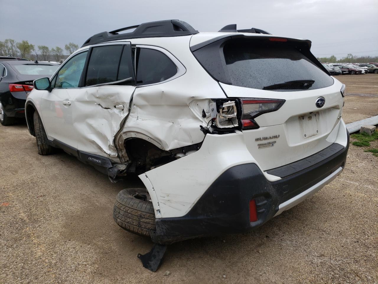 Photo 3 from auction – 2020 SUBARU OUTBACK LI with VIN 4S4BTANC4L3127695