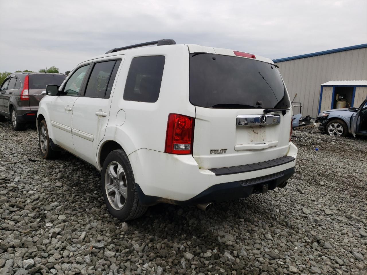 Photo 3 from auction – 2013 HONDA PILOT EXL with VIN 5FNYF3H51DB020008