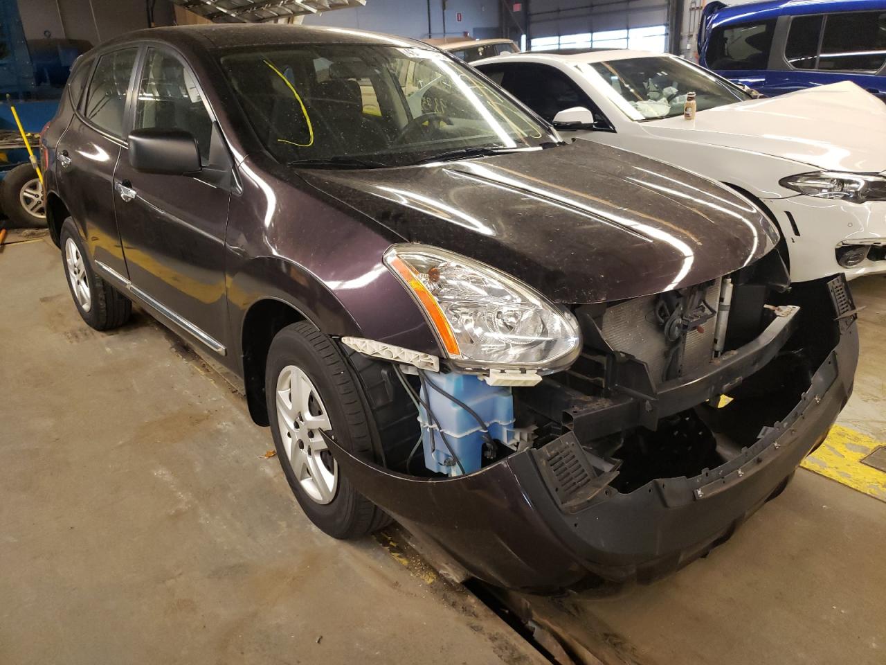 NISSAN ROGUE S 2013 with VIN JN8AS5MV8DW664202 - Photo from auction