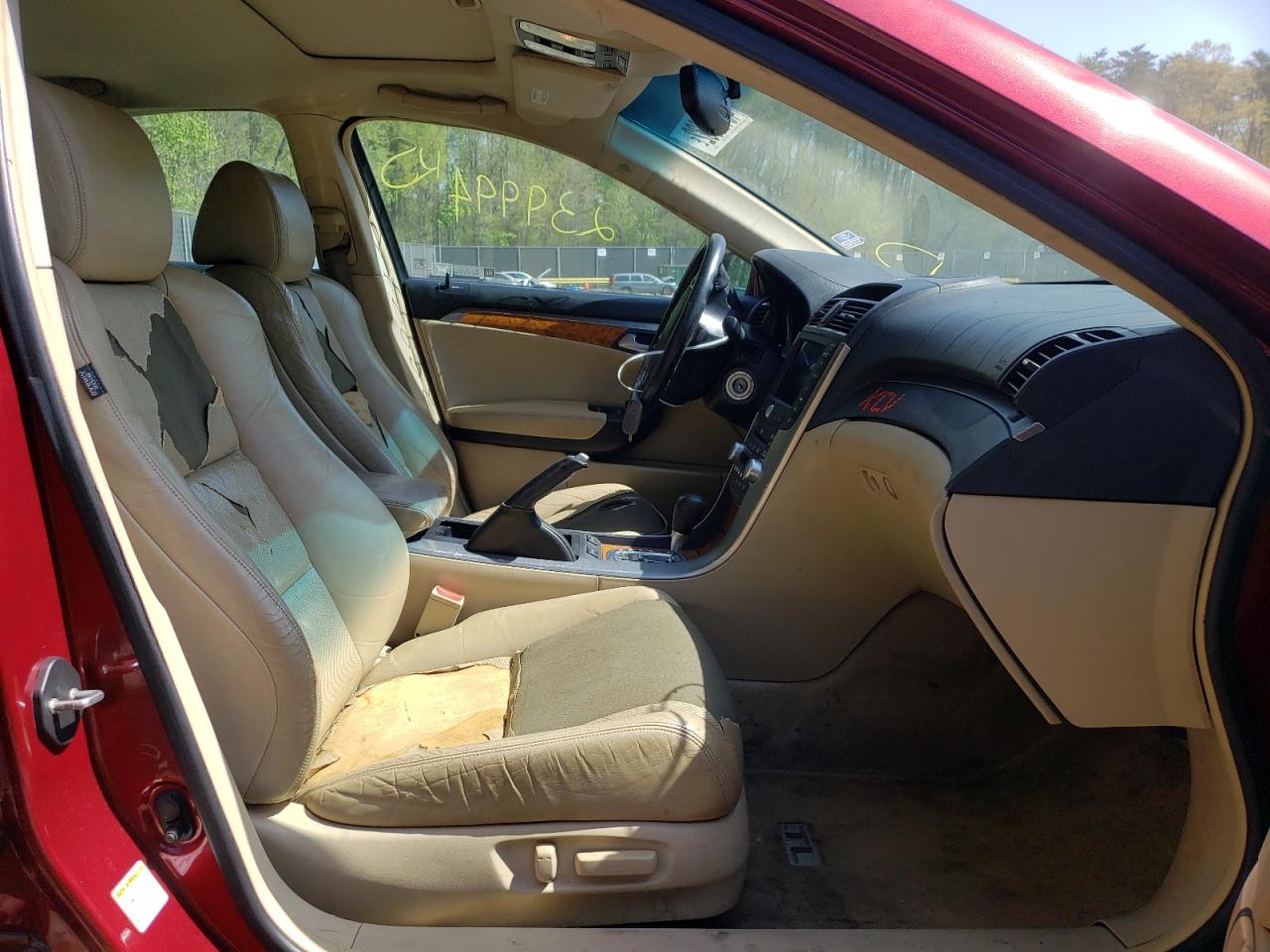Photo 5 from auction – 2004 ACURA TL with VIN 19UUA66234A060110