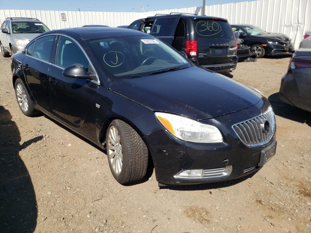 BUICK REGAL CXL 2011 with VIN W04GW5EV7B1127155 - Photo from auction