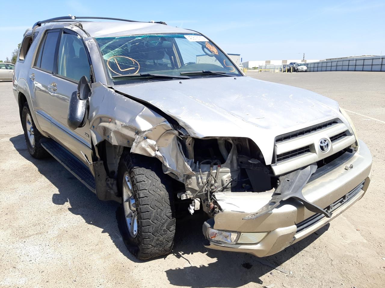 TOYOTA 4RUNNER SR 2004 with VIN JTEZU14R840037244 - Photo from auction