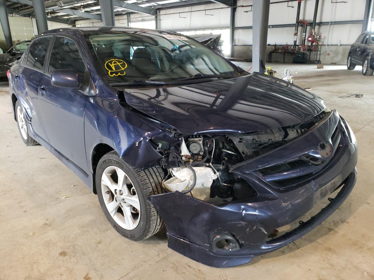 TOYOTA COROLLA BA 2012 with VIN 2T1BU4EE0CC806584 - Photo from auction