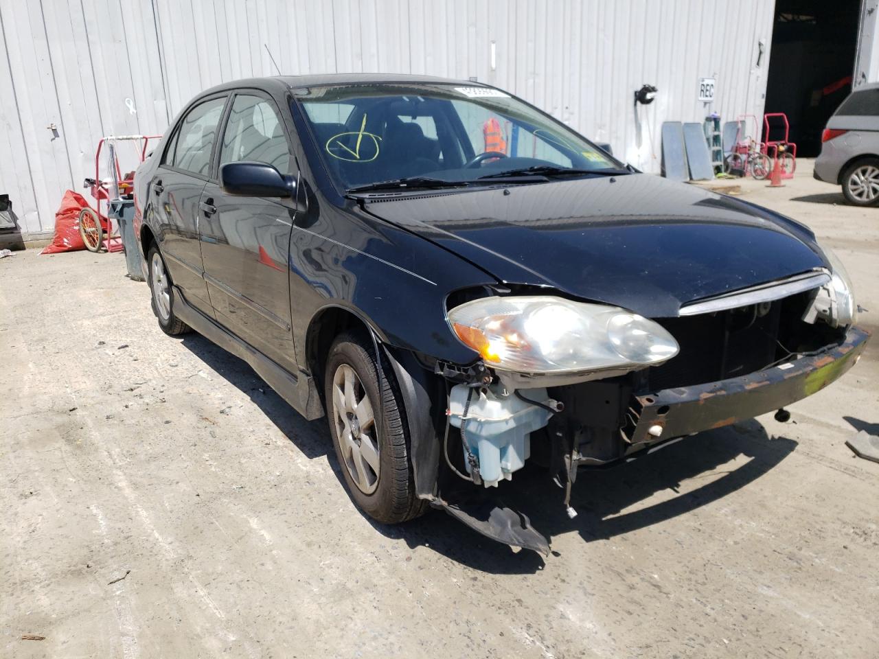 TOYOTA COROLLA CE 2003 with VIN 2T1BR32E63C131341 - Photo from auction