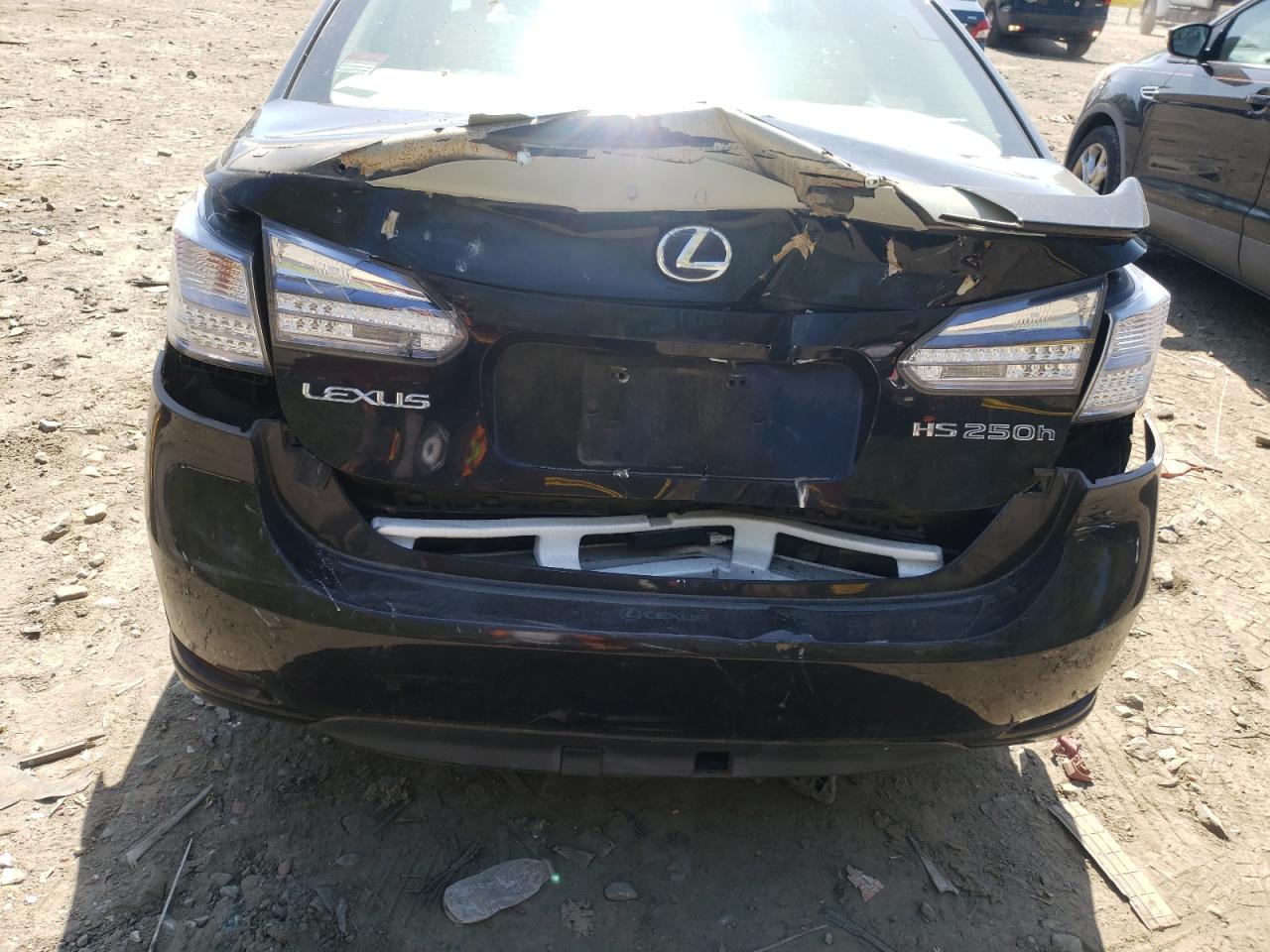 Photo 9 from auction – 2010 LEXUS HS 250H with VIN JTHBB1BA3A2005163