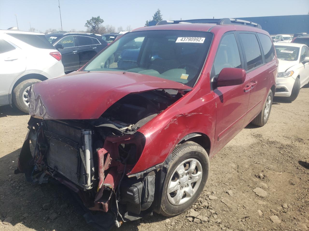 Photo 2 from auction – 2008 KIA SEDONA EX with VIN KNDMB233986257728