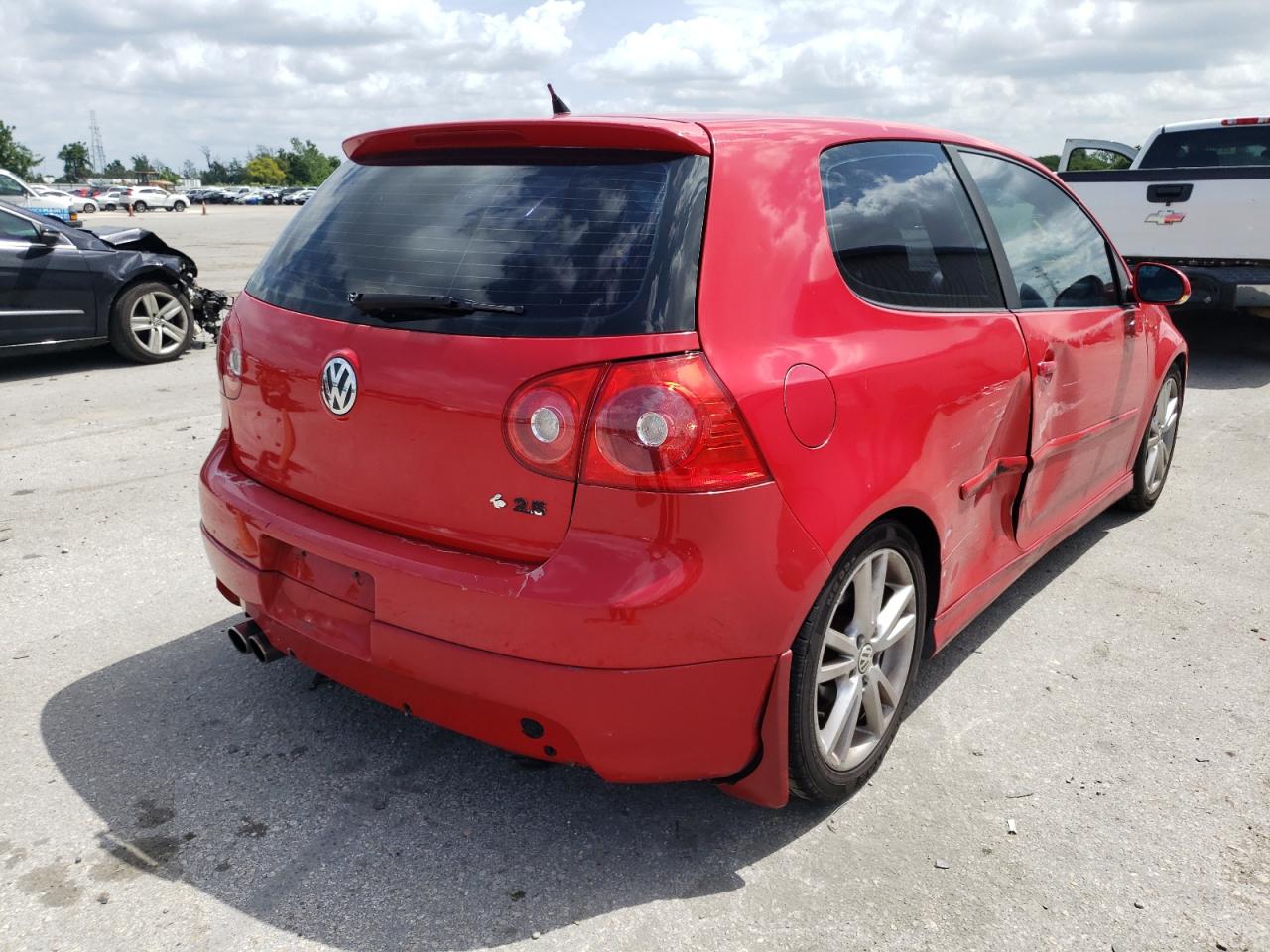 Photo 4 from auction – 2007 VOLKSWAGEN RABBIT with VIN WVWBR71K07W058530