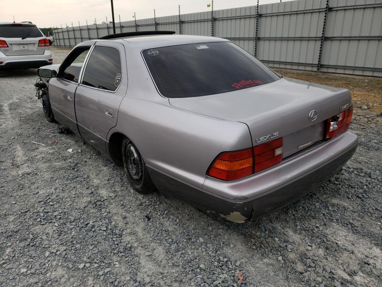 Photo 3 from auction – 1999 LEXUS LS 400 with VIN JT8BH28F0X0147272
