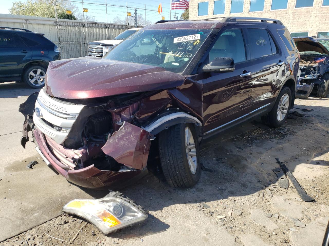 Photo 2 from auction – 2011 FORD EXPLORER X with VIN 1FMHK8D85BGA53763