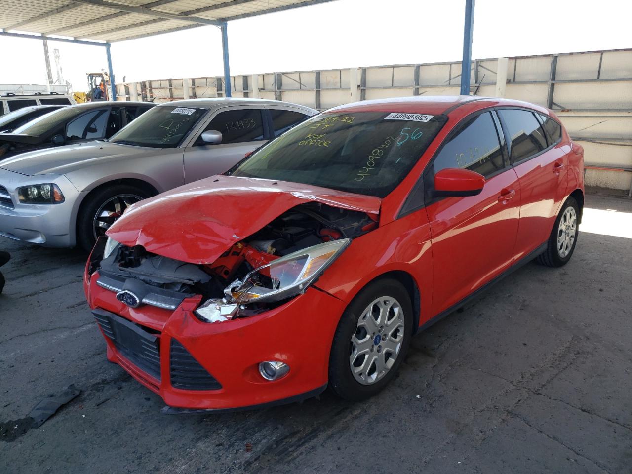 Photo 2 from auction – 2012 FORD FOCUS SE with VIN 1FAHP3K23CL112038