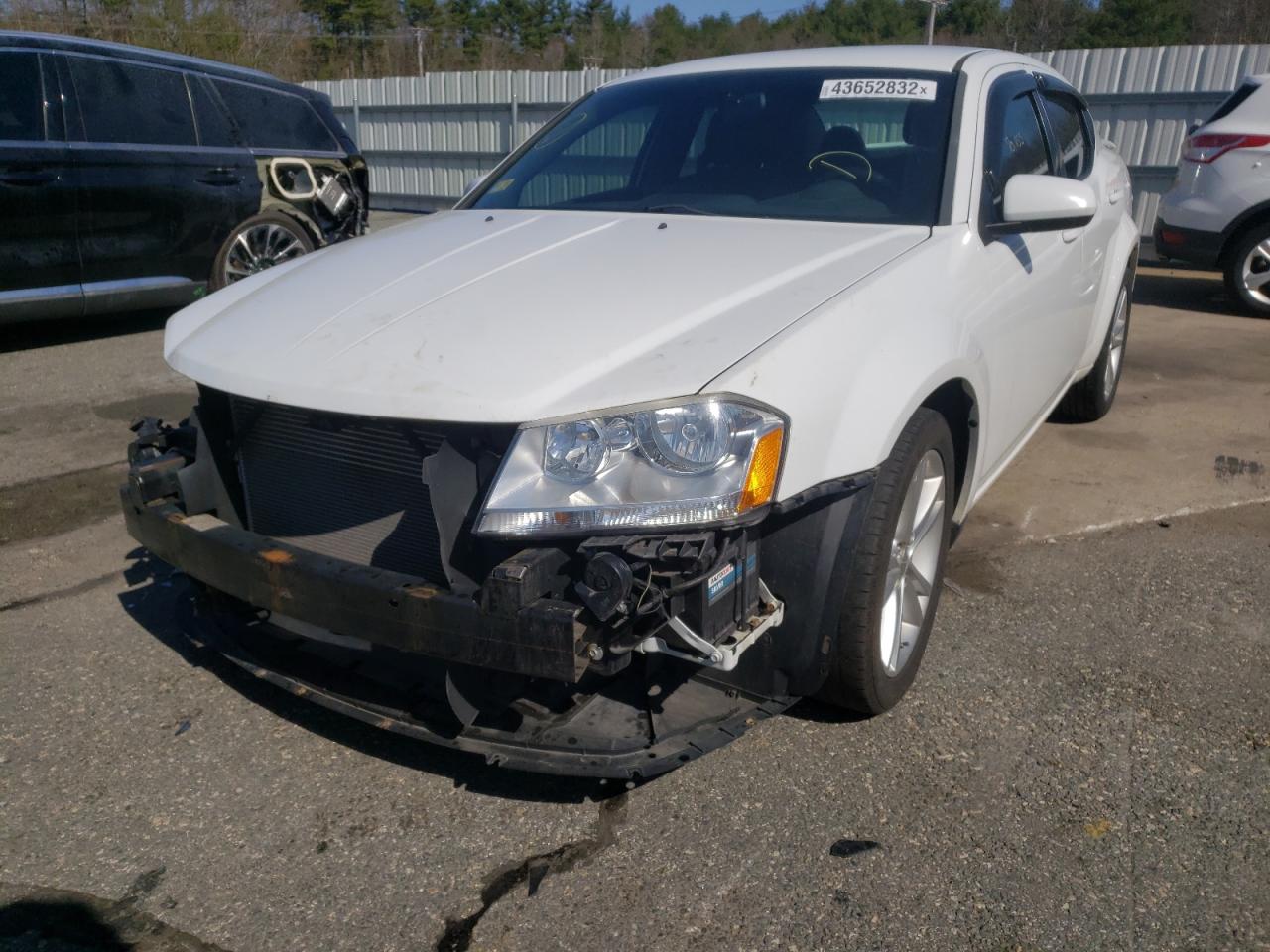 Photo 2 from auction – 2012 DODGE AVENGER SX with VIN 1C3CDZCB9CN290625